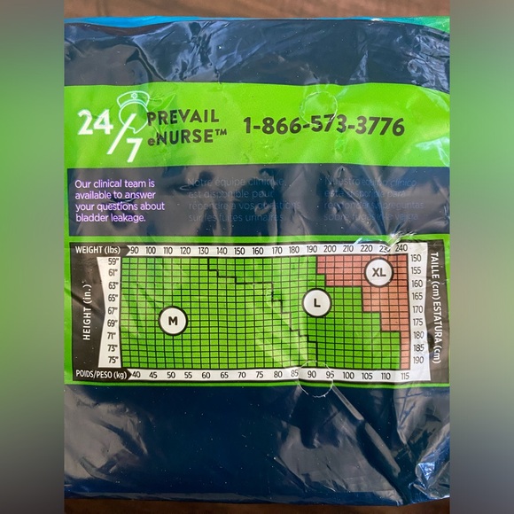 Prevail Adult Incontinence Underwear for Men& Women, Maximum Absorbency, X-Large - Picture 7 of 7